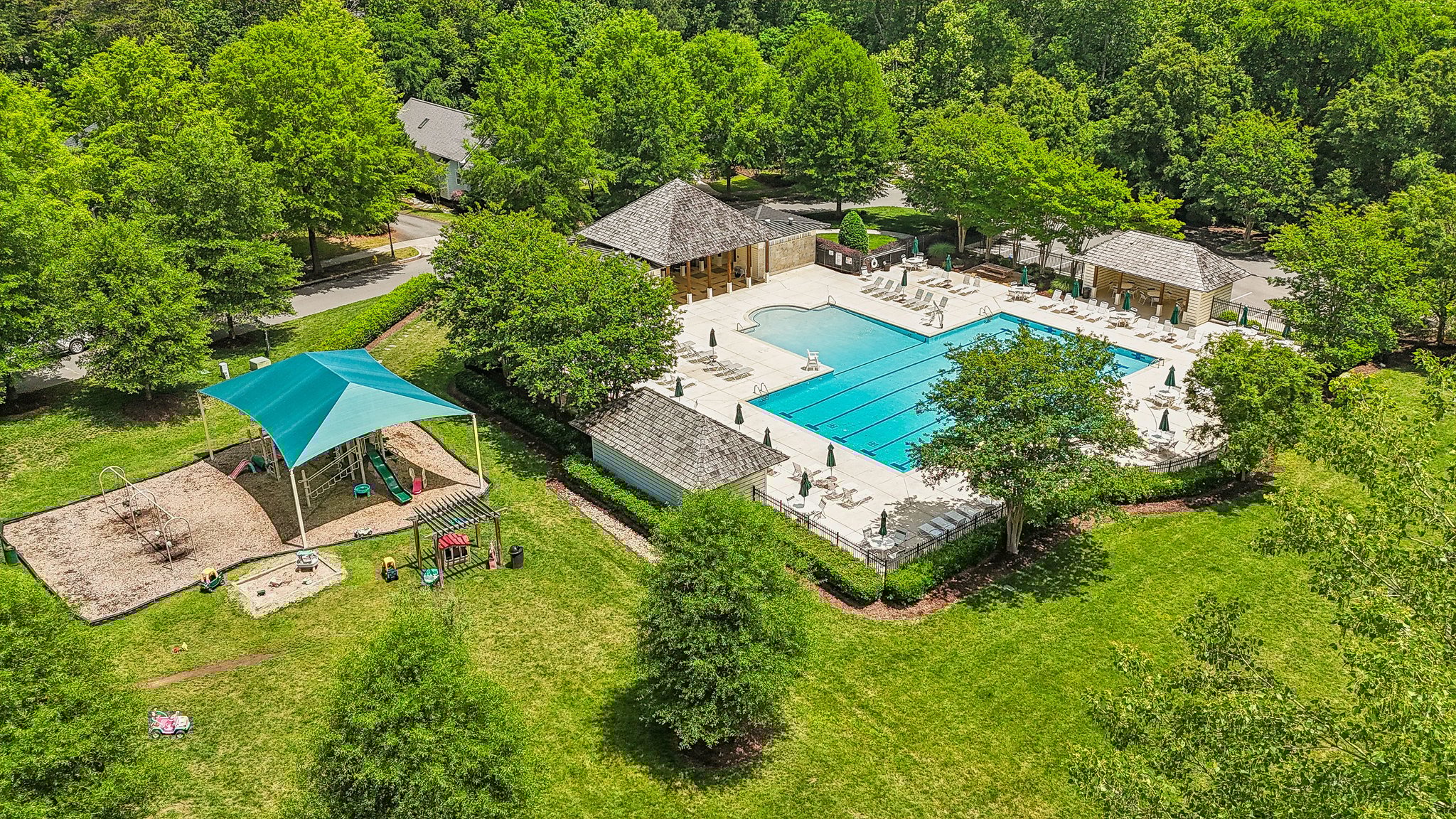 Pool at Vermillion in Huntersville, NC