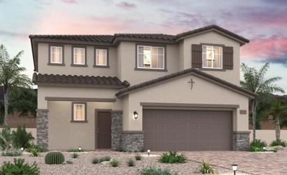A house with a garage.