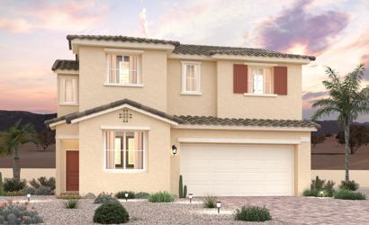 A house with a garage.
