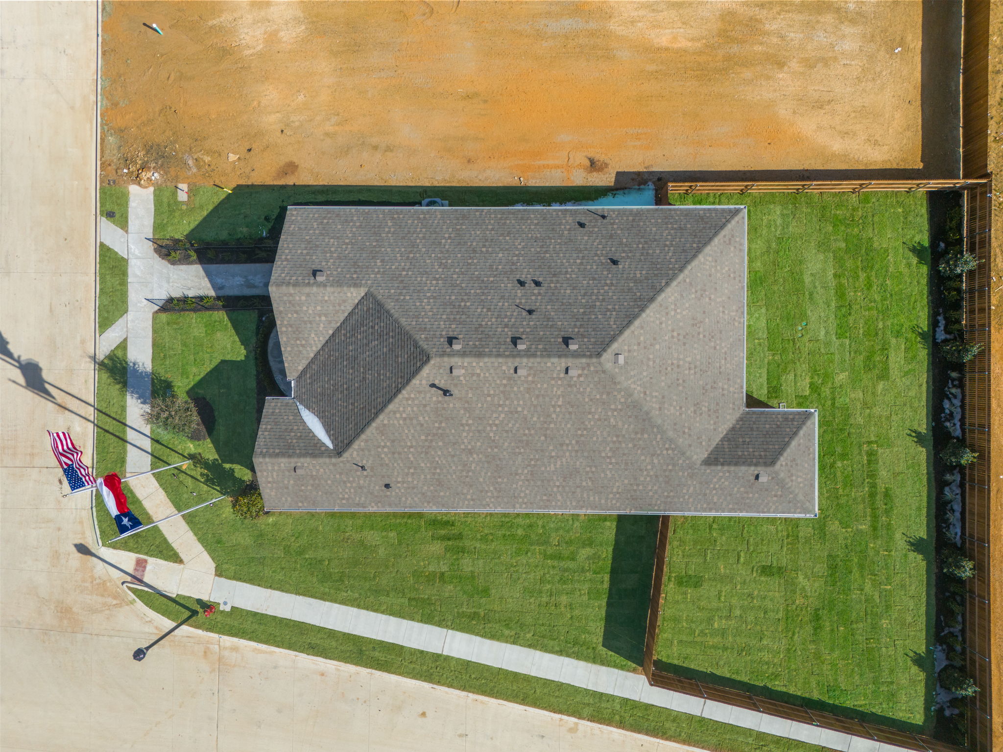 A model of a building.