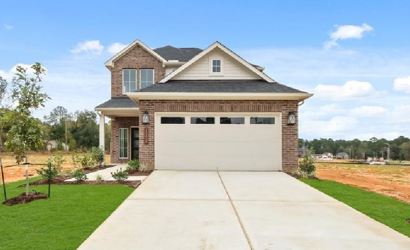 A house with a garage.
