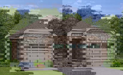 A house with a garage.