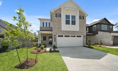 A house with a driveway.