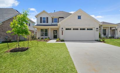 A house with a driveway.