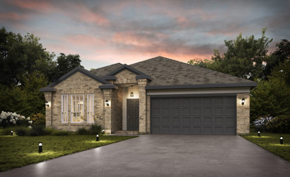 A house with a driveway.