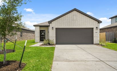 A house with a garage.