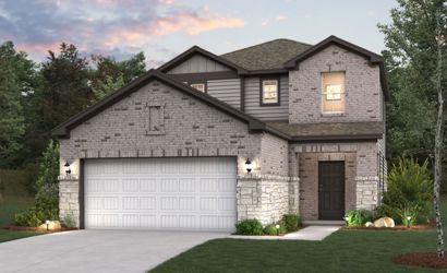 A house with a garage.