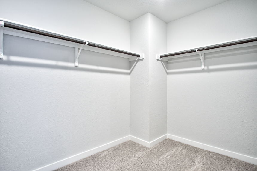 A white room with white walls.
