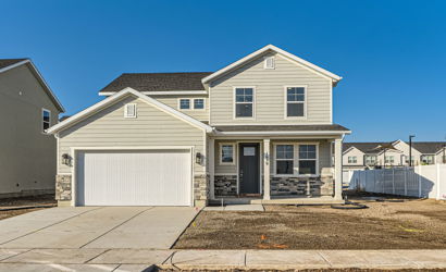 A house with garages.